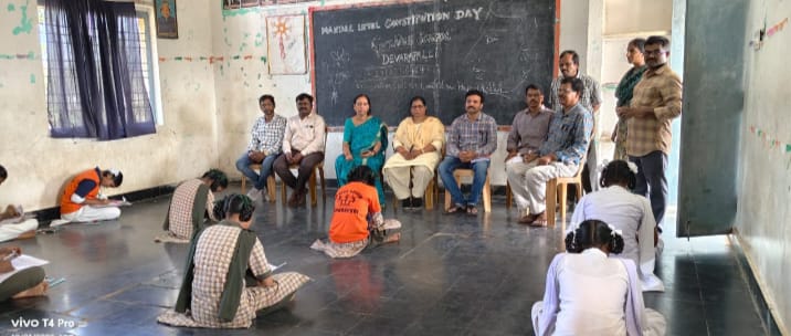 రాష్ట్ర అవతరణ దినోత్సవంపై విద్యార్థులకు ఆటల పోటీలు