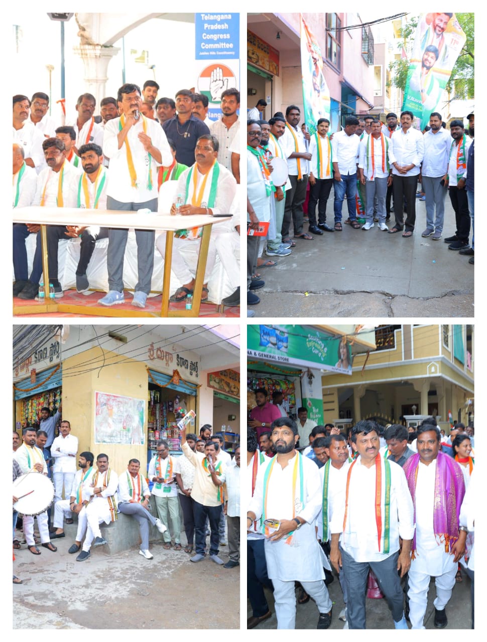 హైదరాబాద్: జూబ్లీహిల్స్ ఉప ఎన్నికల ప్రచార కార్యక్రమంలో మంత్రి పొంగులేటి, ఎమ్మెల్యే జారే