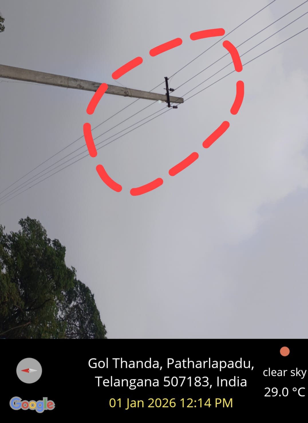 గోల్ తండా గ్రామంలో కరెంటు ఆదా చేయని పంచాయితీ.