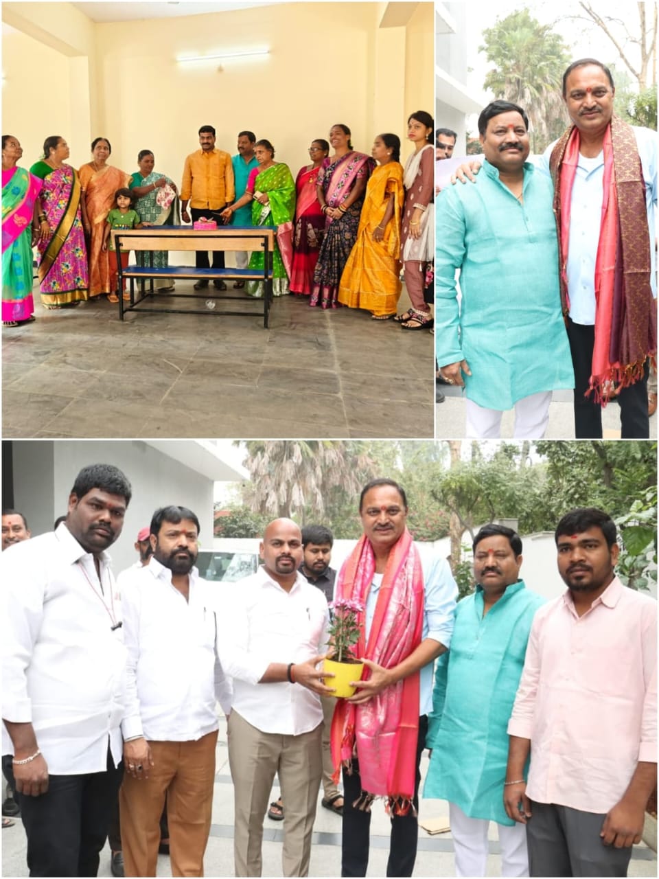 ఉప్పల్ ఎమ్మెల్యే బండారి లక్ష్మారెడ్డి ని మర్యాదపూర్వకంగా కలిసి నూతన సంవత్సరం శుభాకాంక్షలు తెలిపిన కొంపల్లి రవీందర్ ముదిరాజ్ పిట్టల నరేష్ ముదిరాజ్, కొంపల్లి రాజకుమార్….