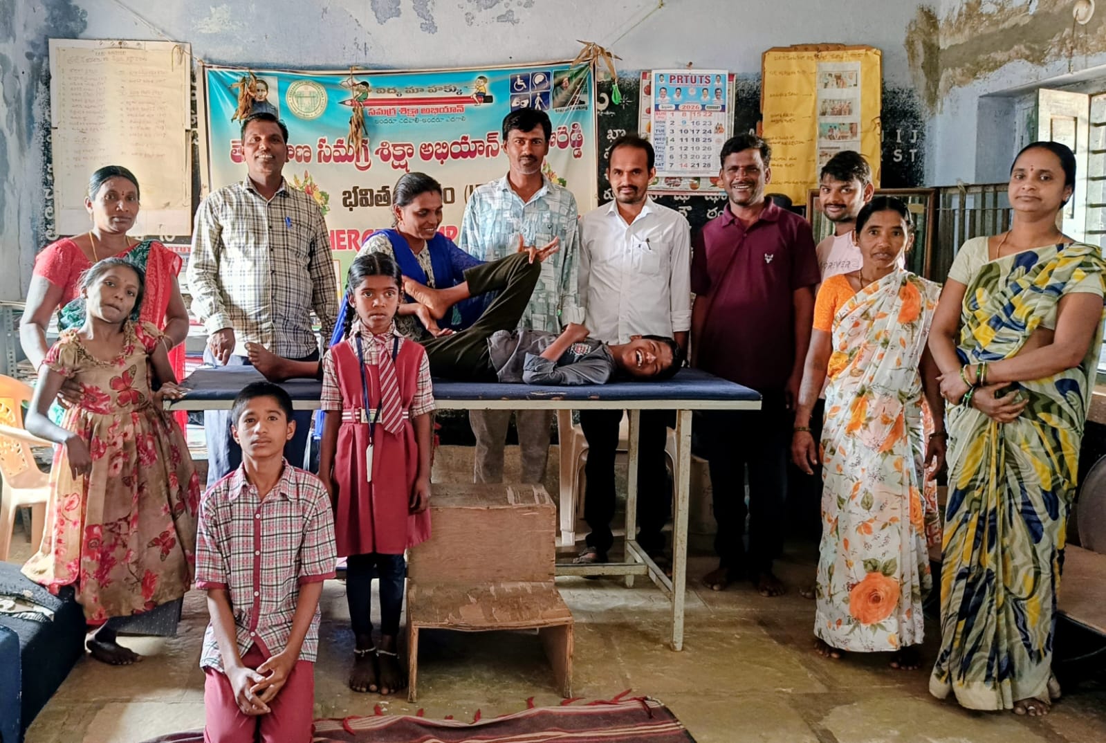 భవిత కేంద్రంలో ప్రత్యేక వైద్య శిబిరం