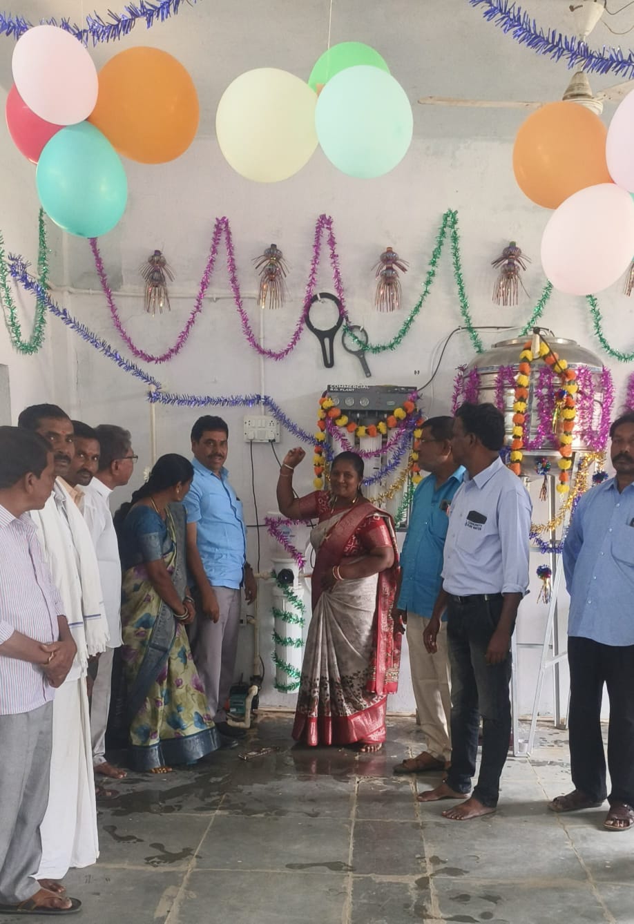 కమ్యూనిటీ ప్యూర్ వాటర్ ప్లాంట్ ప్రారంభోత్సవం.
