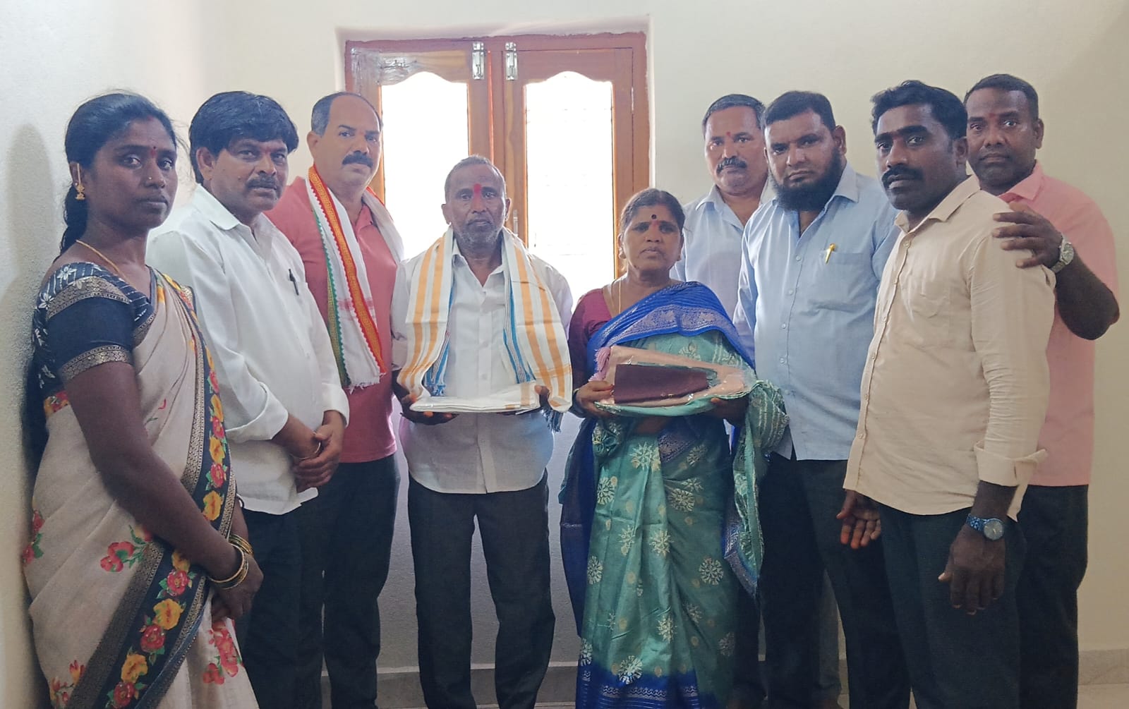 ఖుర్దు లింగంపల్లిలో (ఇందిరమ్మ ఇల్లు )గృహప్రవేశం