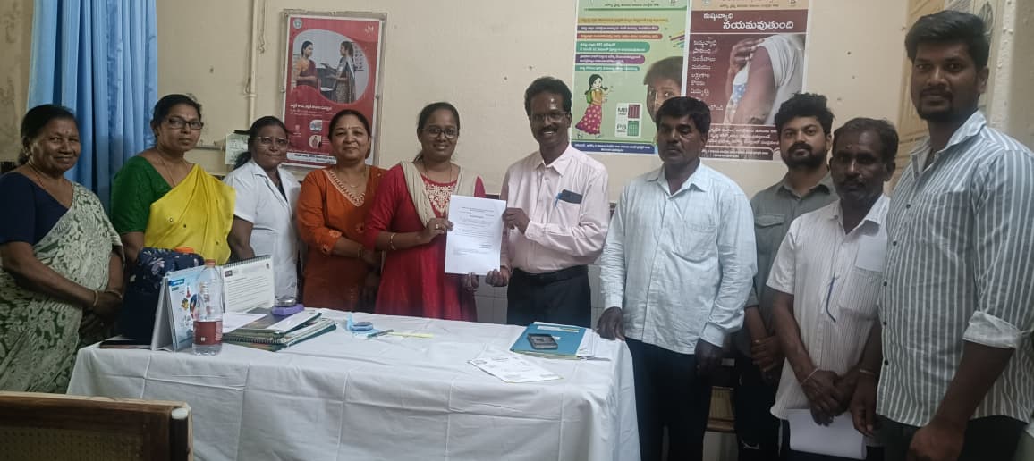 పాలెం ఆప్తాలమిక్ అధికారి వి. వెంకటస్వామికి పదవి విరమణ ధ్రువ పత్రం అందజేత …